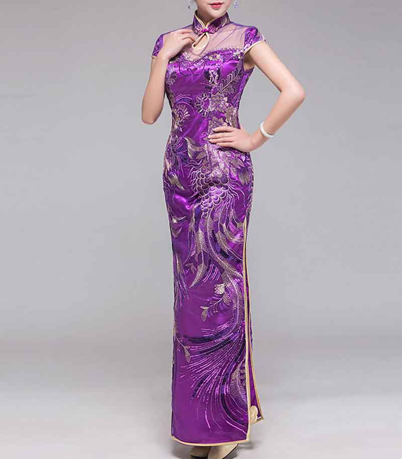 チャイナイブニングドレス
