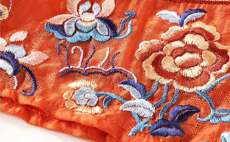ヴィンテージ中国風刺繍チャイナドレス(2色)（ ロングドレス）｜マイ