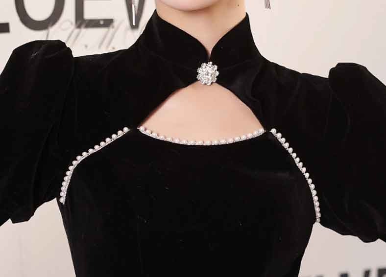 シフォンチャイナドレス