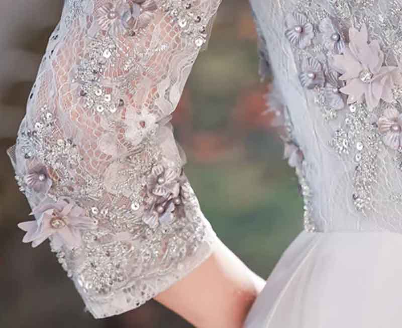 スパンコールドレス