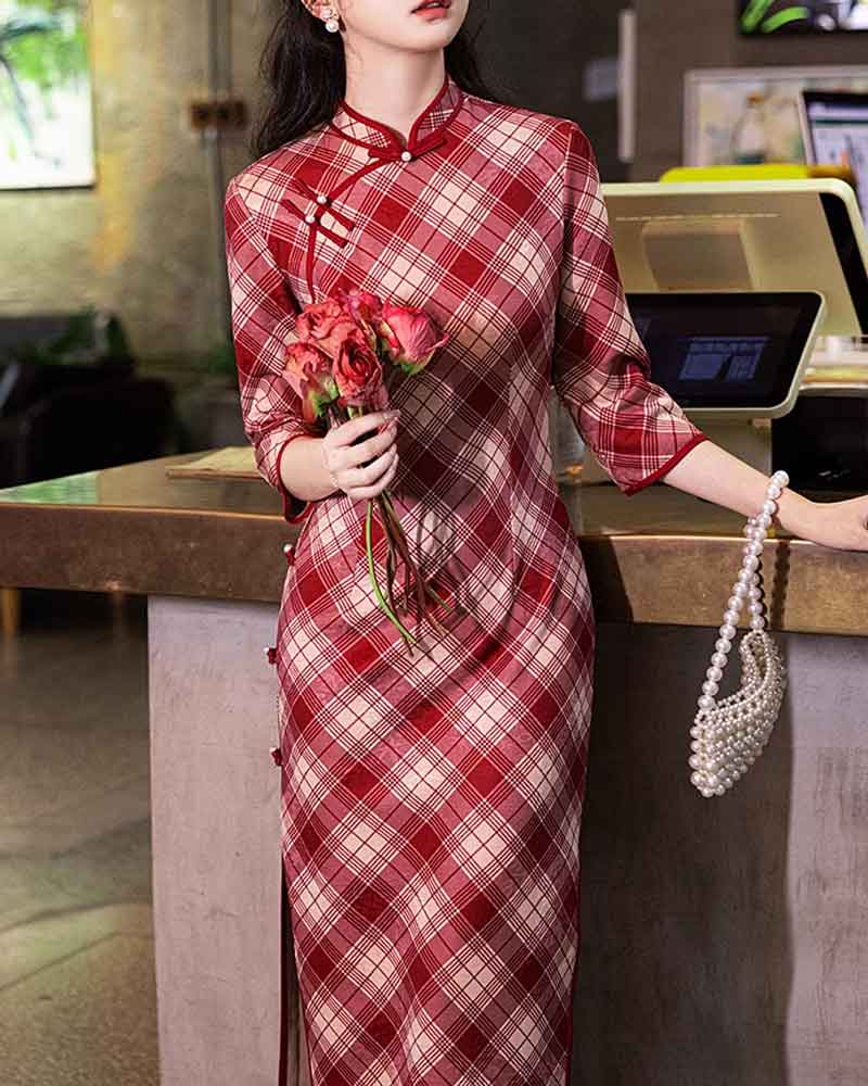 カジュアルなチャイナドレス