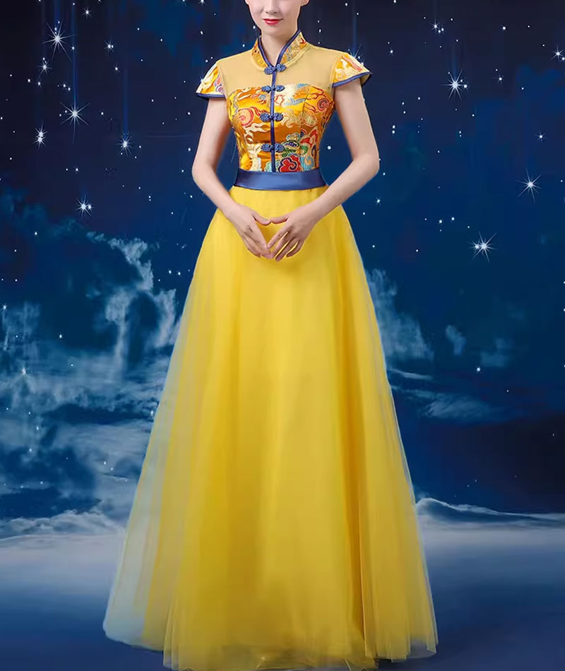 高級なチャイナドレス