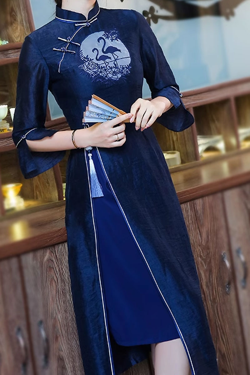 中華風のワンピース