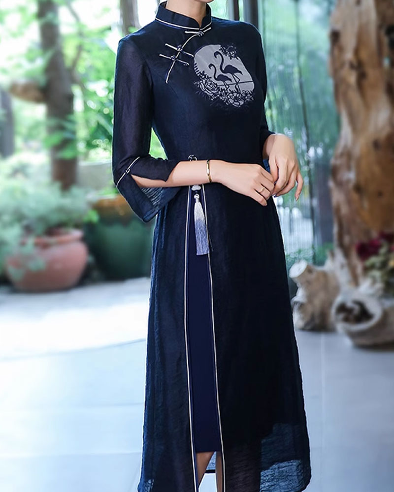 カジュアルなチャイナドレス