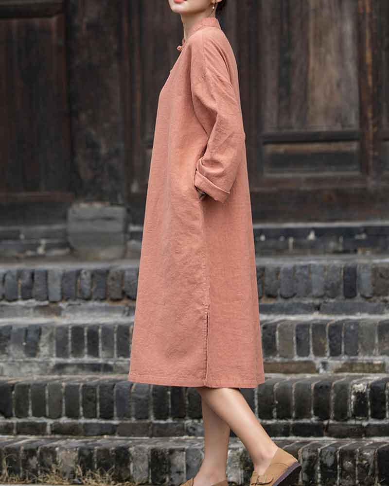 普段着チャイナワンピース