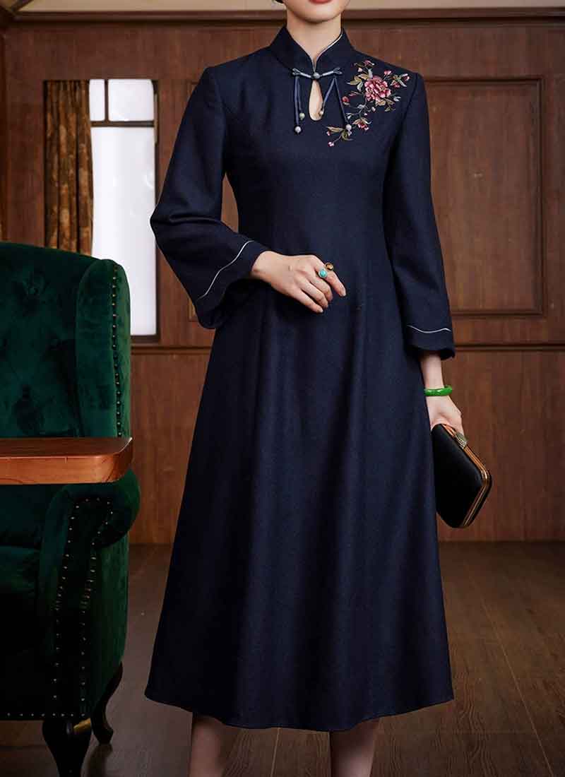 中華風のワンピース