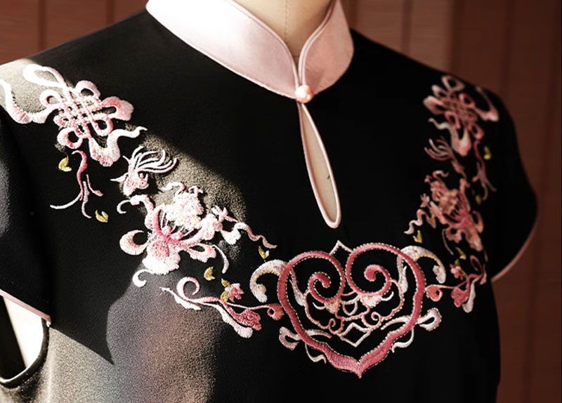 中国風のワンピース