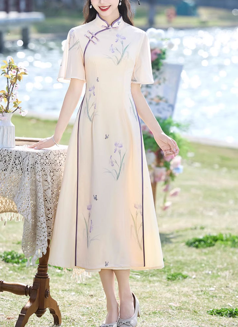 レディースのチャイナワンピース