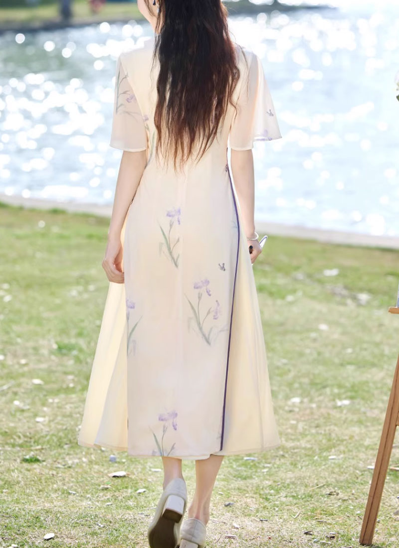 中華風のワンピース