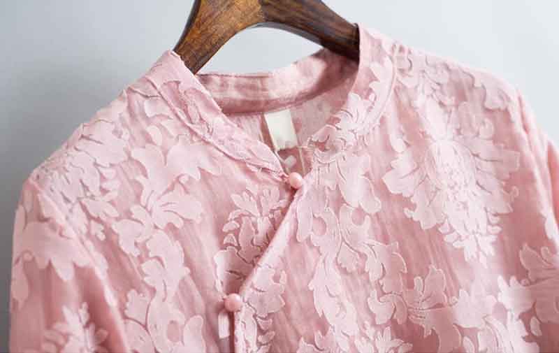 中華風のプルオーバー