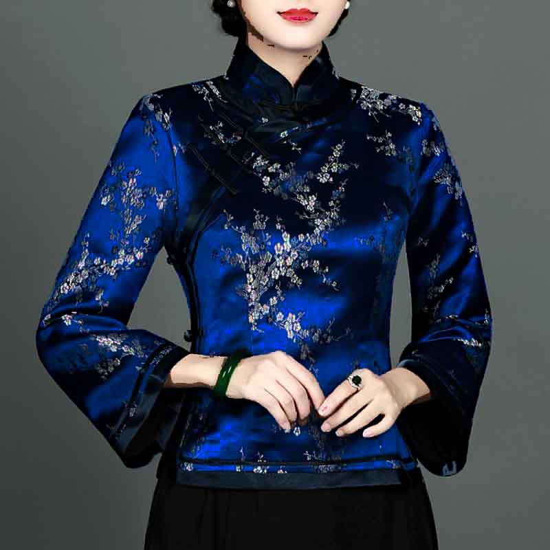 レディースのチャイナブラウス