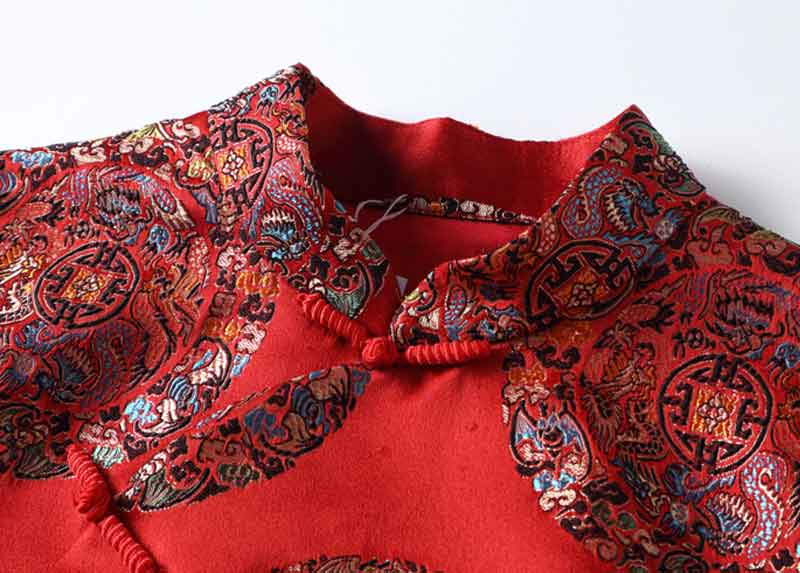 中華風のプルオーバー