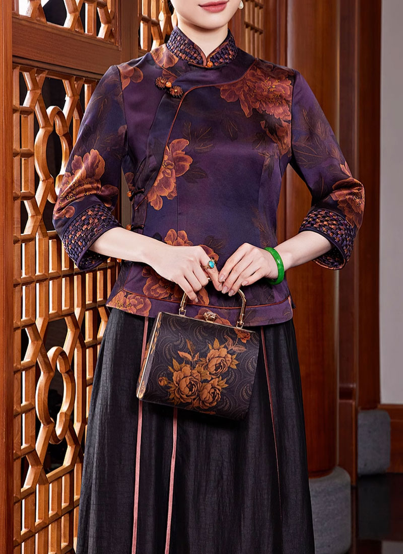 中華風のプルオーバー