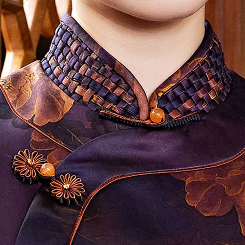 中華風のブラウス