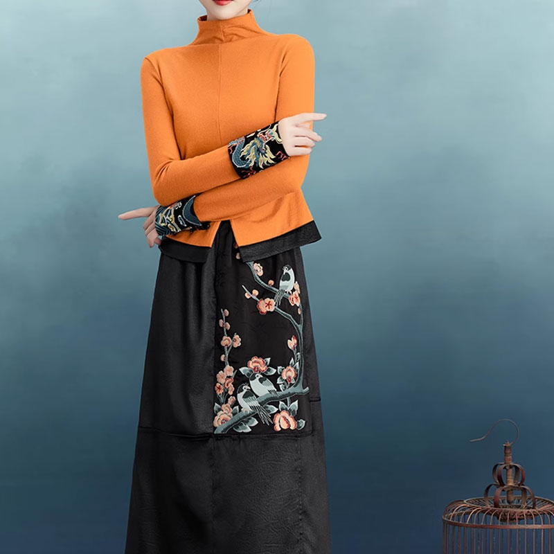 中華風のプルオーバー