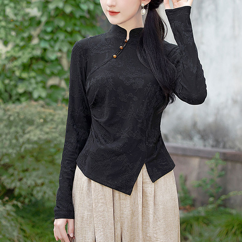 レディースのチャイナブラウス