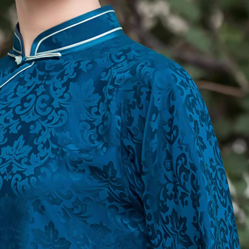 中国釦ブラウス