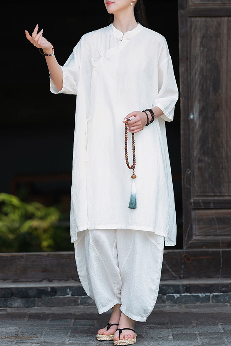 中華風のシャツ