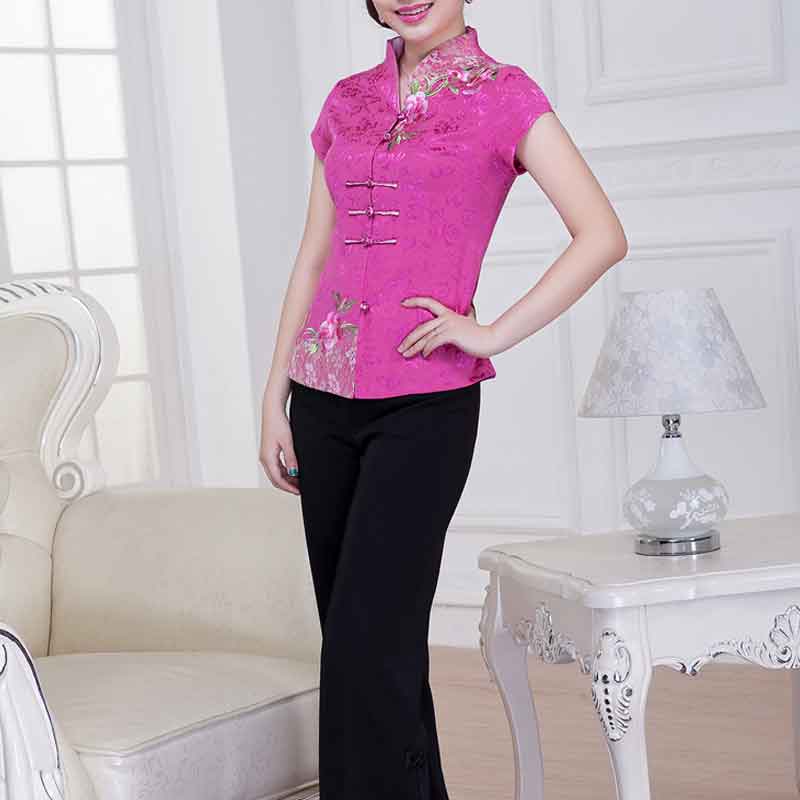 中華風のレディースジャケット
