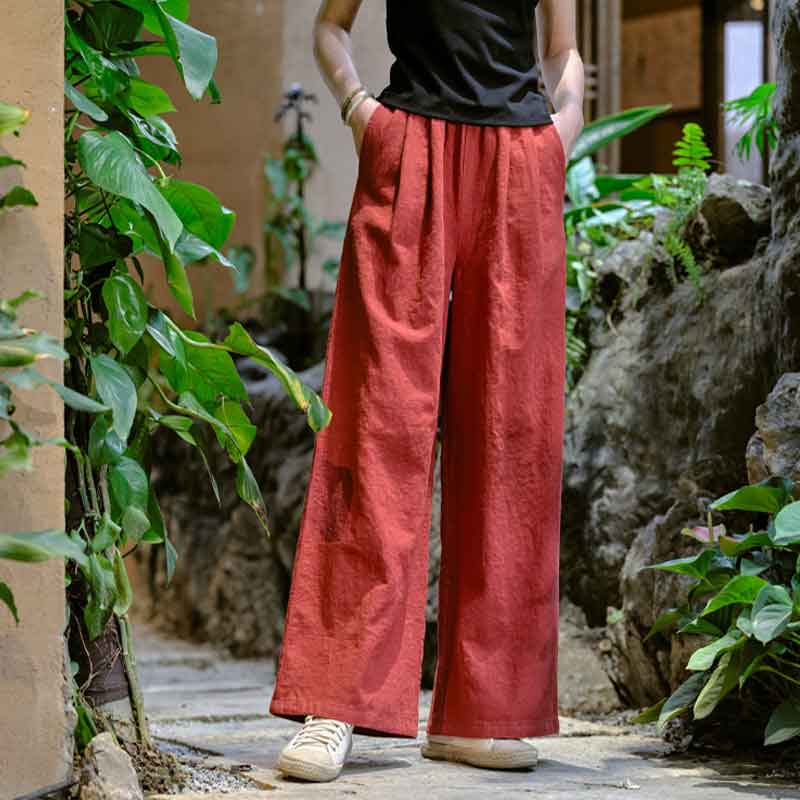 レディースのチャイナパンツ